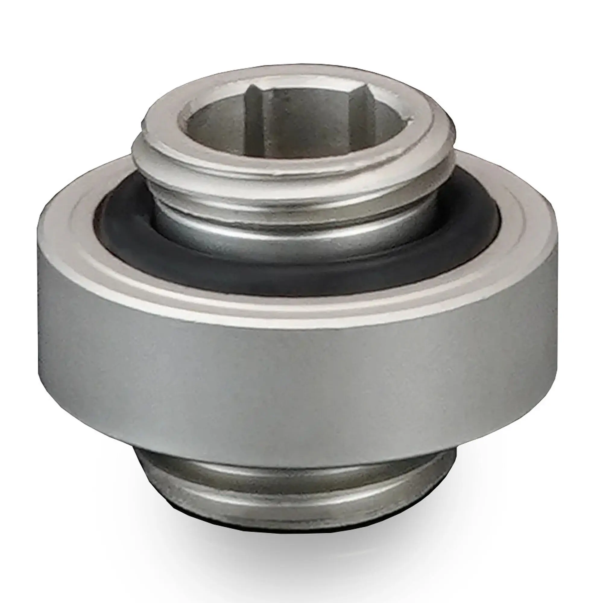 Thermal Grizzly DeltaMate Extender-Fitting MM7R G1/4" in Ottone - Argento
