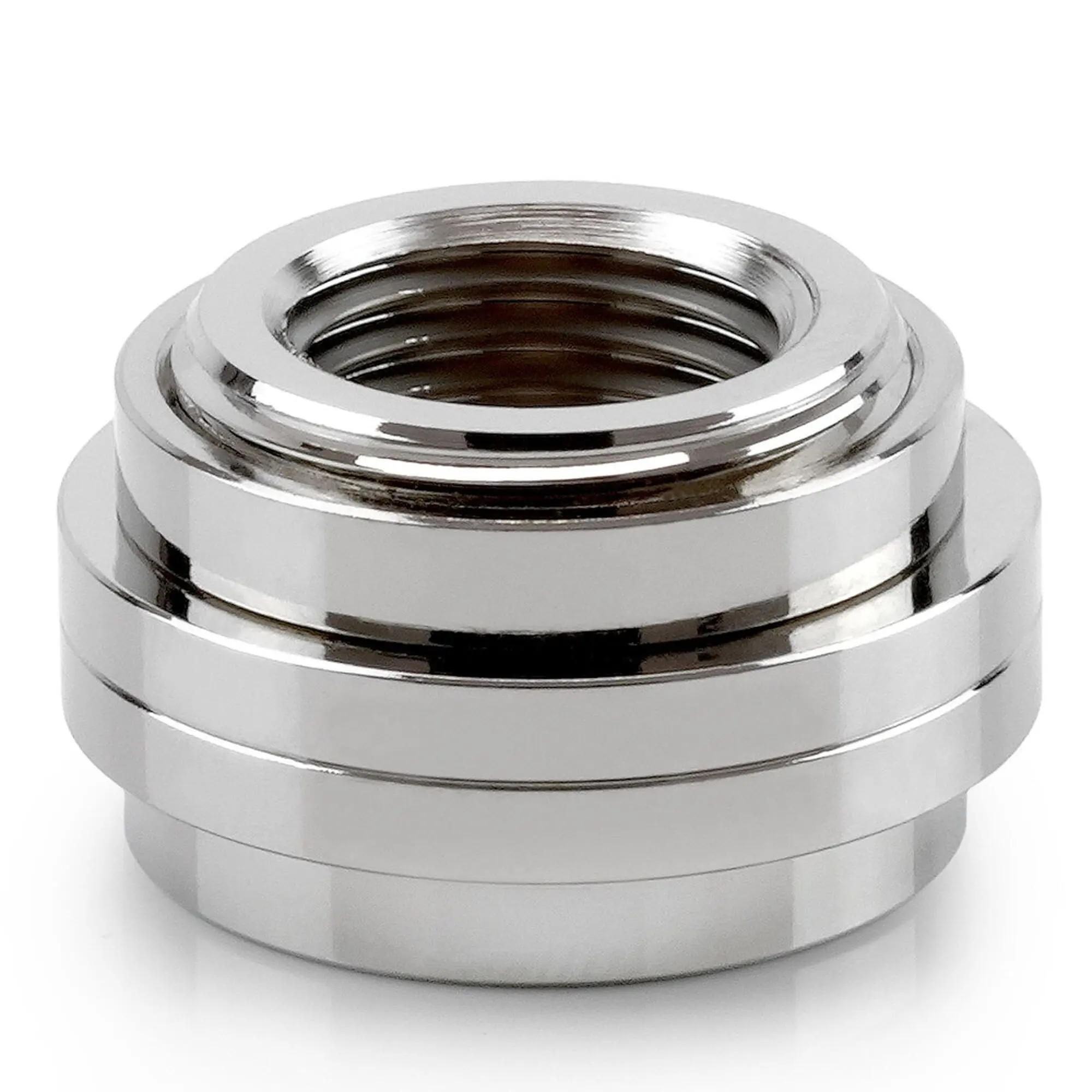 Thermal Grizzly DeltaMate Pass Through - Connettore passante per pannelli Nickel Lucido