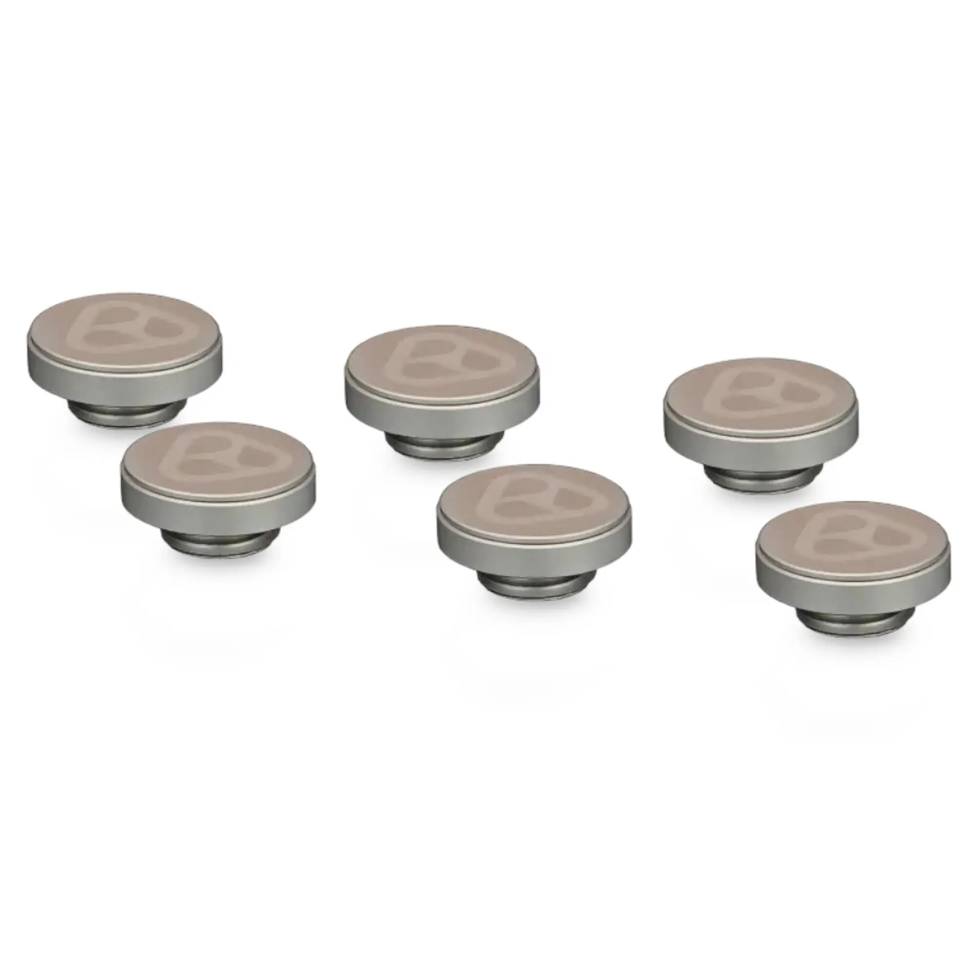 Thermal Grizzly DeltaMate Plug G1/4" - Nickel, Confezione da 6