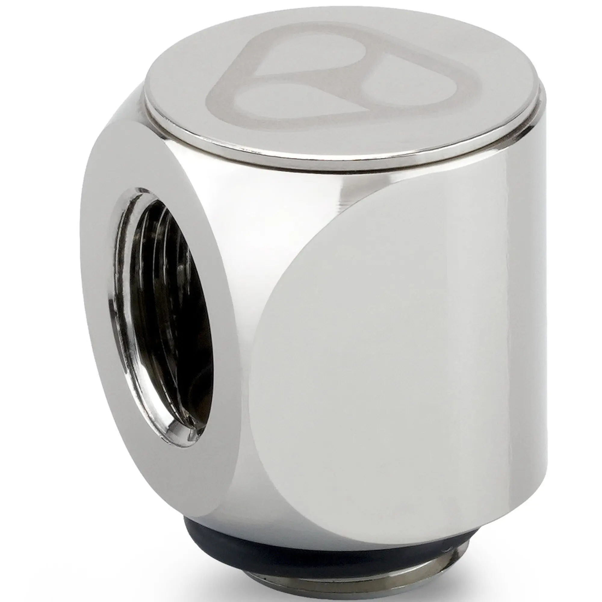 Thermal Grizzly DeltaMate Rotary MF 90° - Connettore angolare nickel lucido