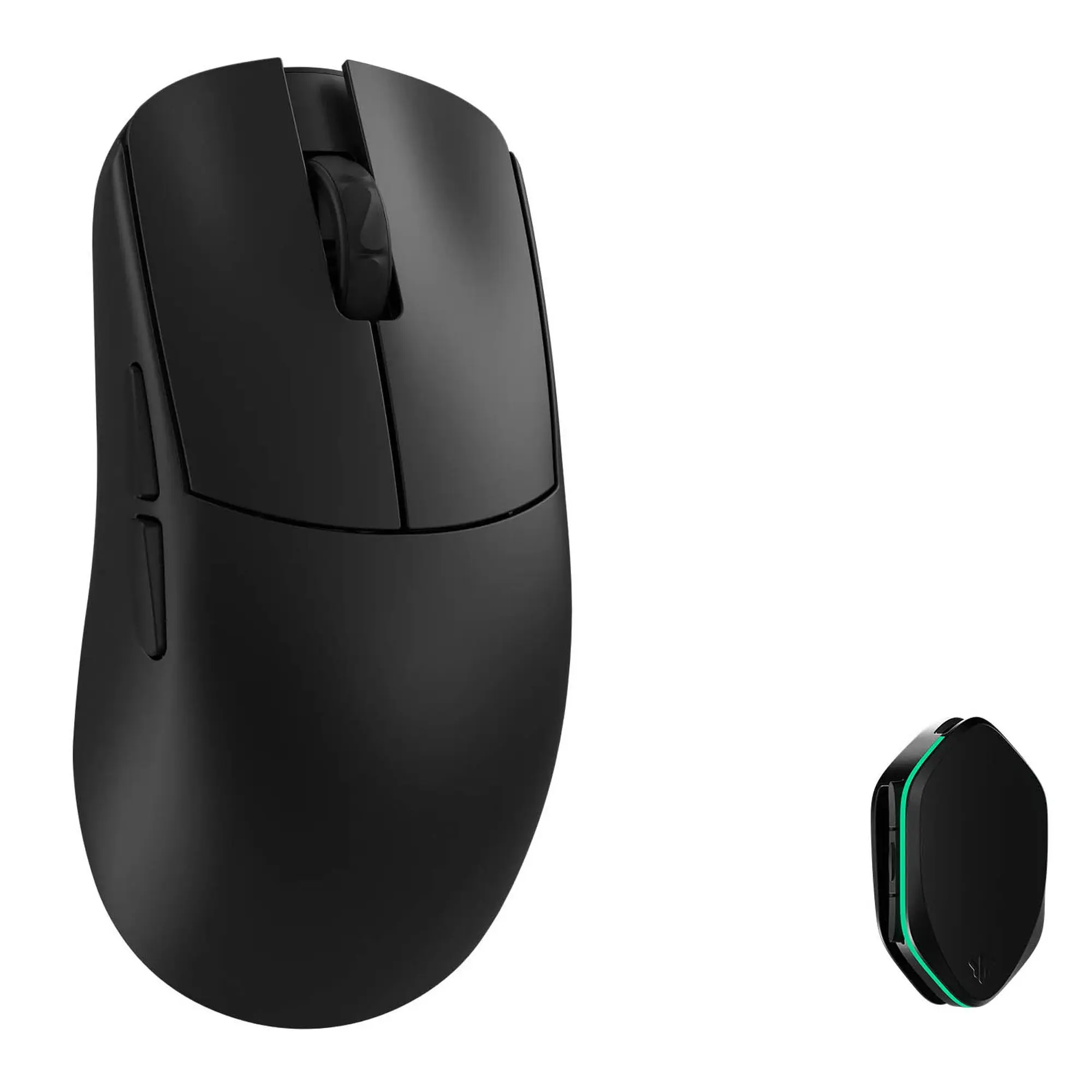 WLMouse YING Magnesium - Mouse Gaming Wireless Ultraleggero 47g con Sensore Pixart PAW3950HS 30.000 DPI, Switch Omron Optical e 8000 Hz - Nero