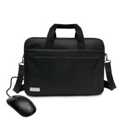 KIT ATLANTIS P004-K265-16+M BORSA x NB fino a 16 + Mouse ottico nero