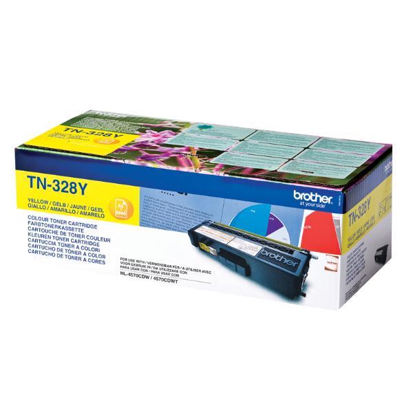 Brother - Toner - Giallo -TN328Y - 6000 …