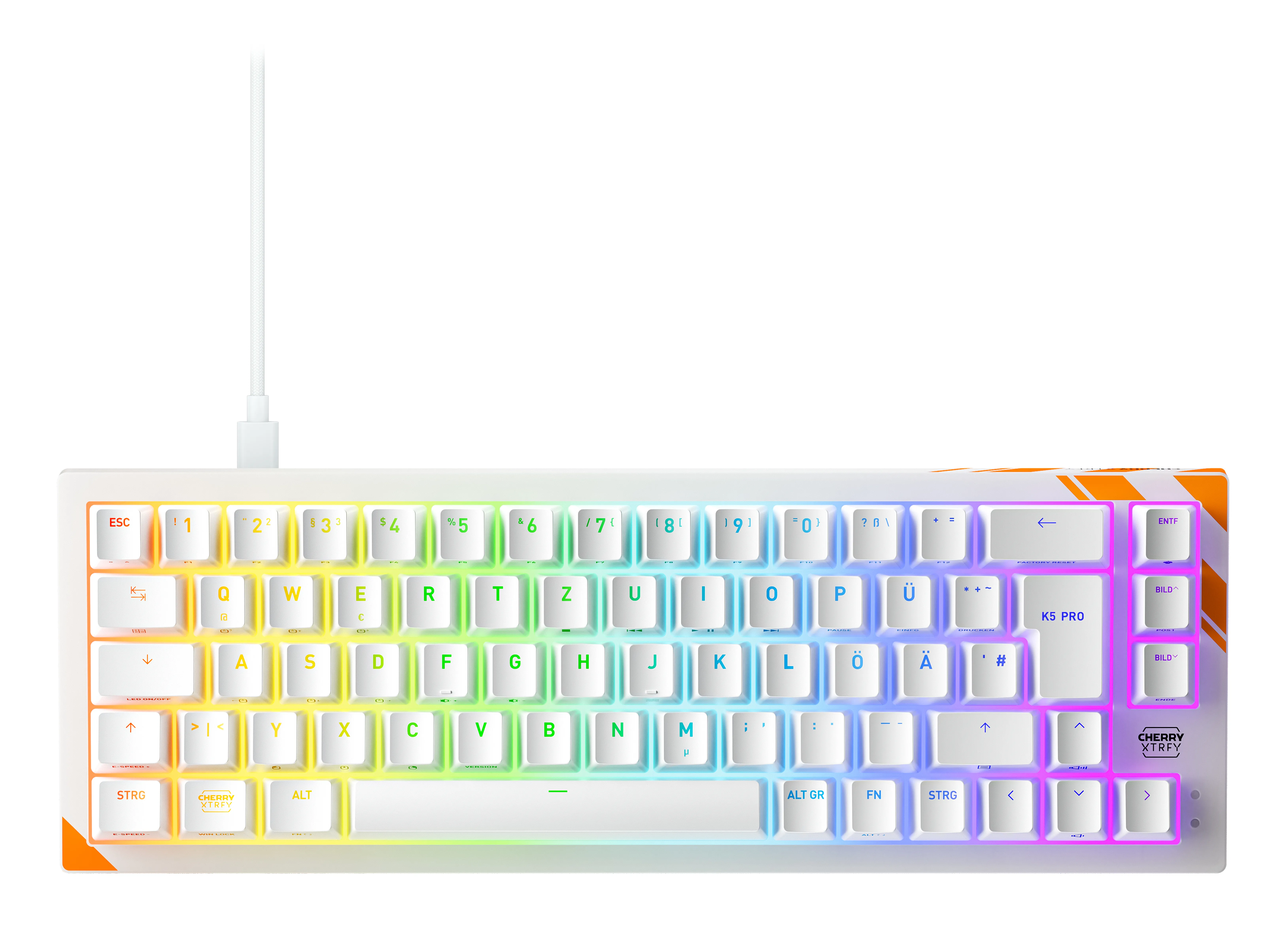CHERRY K5 PRO TMR COMPACT tastiera Gaming USB …
