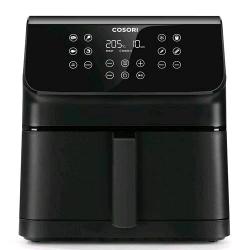 Cosori Premium II Chef Edition, Heißluftfritteuse, 6,2 l, 1,4 kg, 75 °C, 205 °C, 5 Person(en)