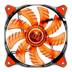 VENTOLA X CABINET COUGAR 3512025.009R CFD 12HB 120x120x25mm LED ROSSO 1200rpm