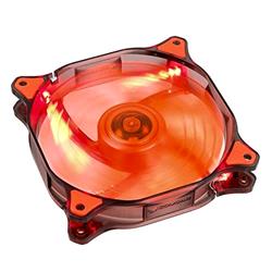 VENTOLA X CABINET COUGAR 3514025.004R CF-D14HB-R 140x140x25mm LED ROSSO 1000rpm
