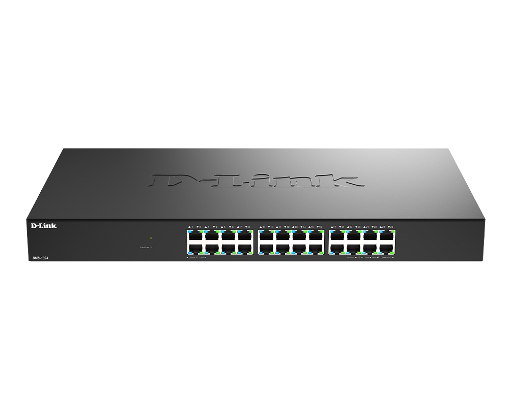 D-Link DMS-1024 Non gestito 2.5G Ethernet (100/1000/2500) Nero