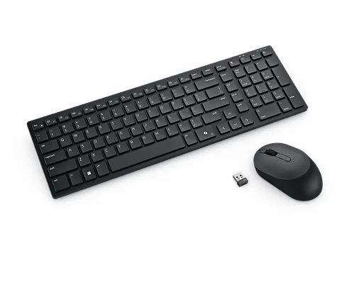 DELL Tastiera e mouse silenziosi e compatti Pro - KM555 - tedesco (QWERTZ)