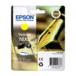 Epson 16XL - GrÃ¶Ãe XL - Gelb - Original - Tintenpatrone - fÃ¼r WorkForce WF-2010, WF-2510, WF-2520, WF-2530, WF-2540, WF-2630, WF-2650, WF-2660 (C13T16344010)