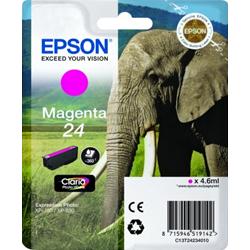 EPSON Tinte Singlepack Magenta 24 Claria Photo HD (C13T24234010)