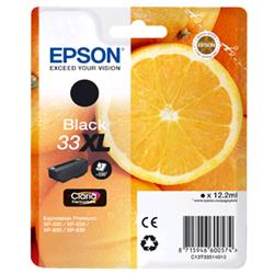 Epson 33 - High Capacity - Schwarz - Original - Blisterverpackung - Tintenpatrone (C13T33514010)