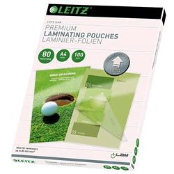 Esselte Leitz - Taschen fÃ¼r Laminierung - 100 - glÃ¤nzend, Crystal Clear - A4 (210 x 297 mm) (7478-00-00)