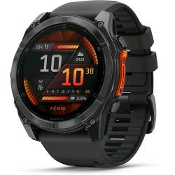 Garmin Fenix 8 3.56 cm (1.4 ) AMOLED 51 mm Digital 454 x 454 pixels Touchscreen Titanium Wi-Fi GPS (satellite)