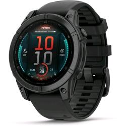 Garmin Fenix E 3.3 cm (1.3 ) AMOLED 47 mm Digital 416 x 416 pixels Touchscreen Black Wi-Fi GPS (satellite)