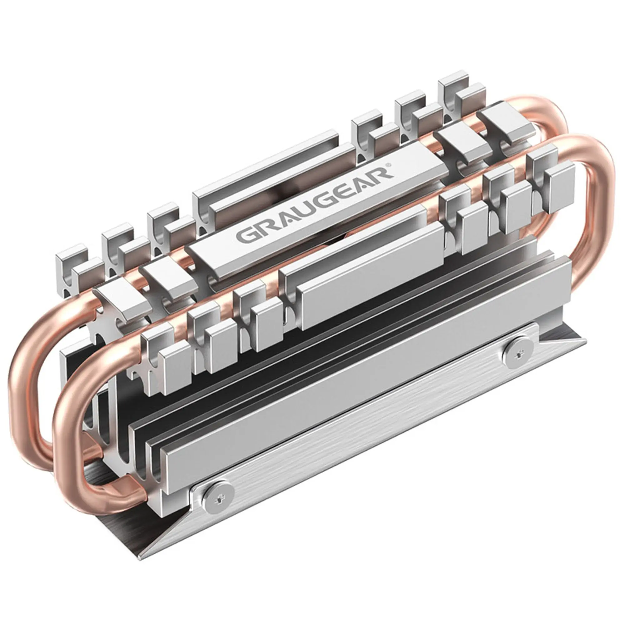 GRAUGEAR G-M2HS06 ComputerkÃ¼hlsystem M.2 NVMe SSD KÃ¼hlkÃ¶rper/Radiator Aluminium - Kupfer (G-M2HS06)