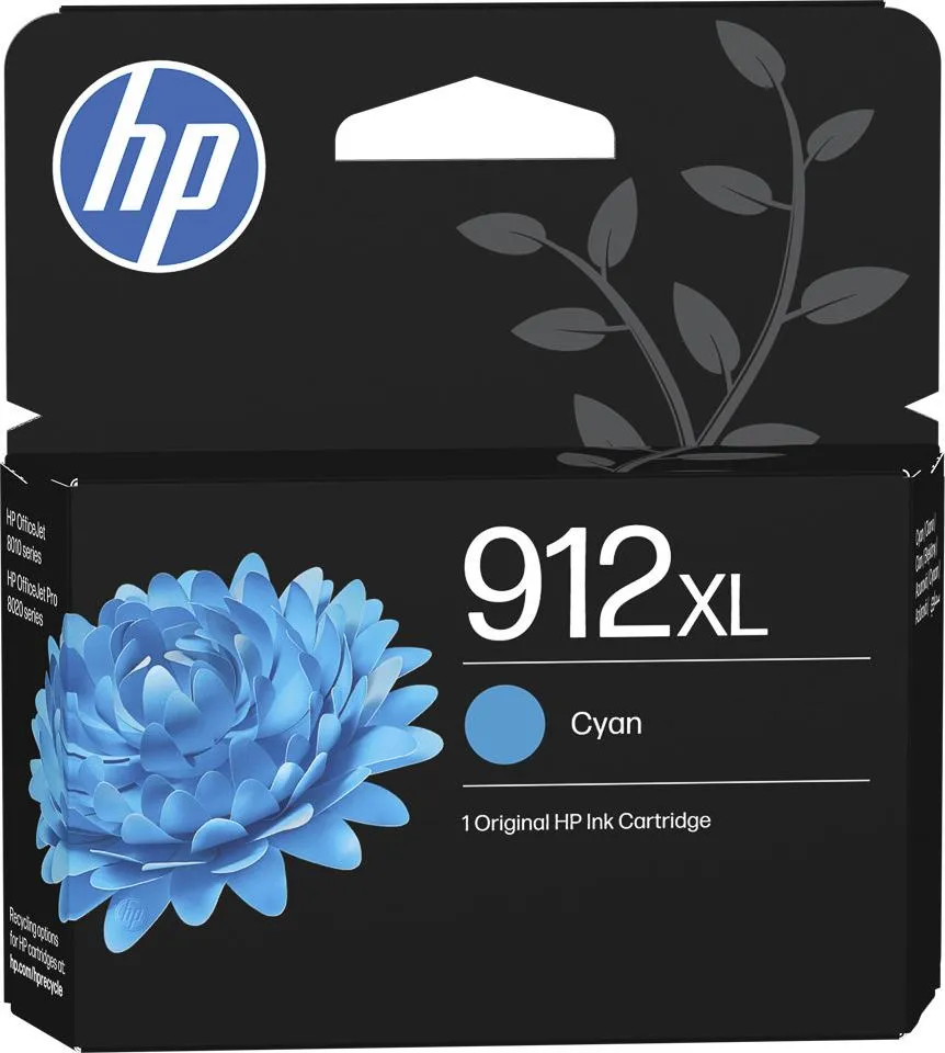 3YL81AE#LS1 HP 912XL OJ Tinte cyan HC 700Seiten …