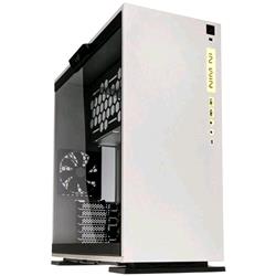 In Win 303C WHITE Middle Tower Paratia laterale vetro temperato - Bianco No-Power mATX/miniITX/ATX
