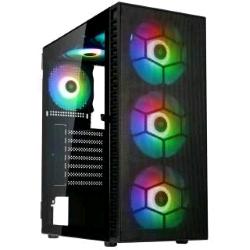 Kolink Observatory HF Mesh Black ARGB Case Midi Tower Vetro Temperato No-Power minITX/mATX/ATX