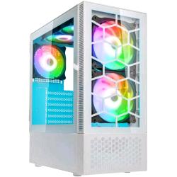Kolink Observatory MX Glass White ARGB Case Midi Tower Vetro Temperato No-Power ATX/mATX/Mini-ITX