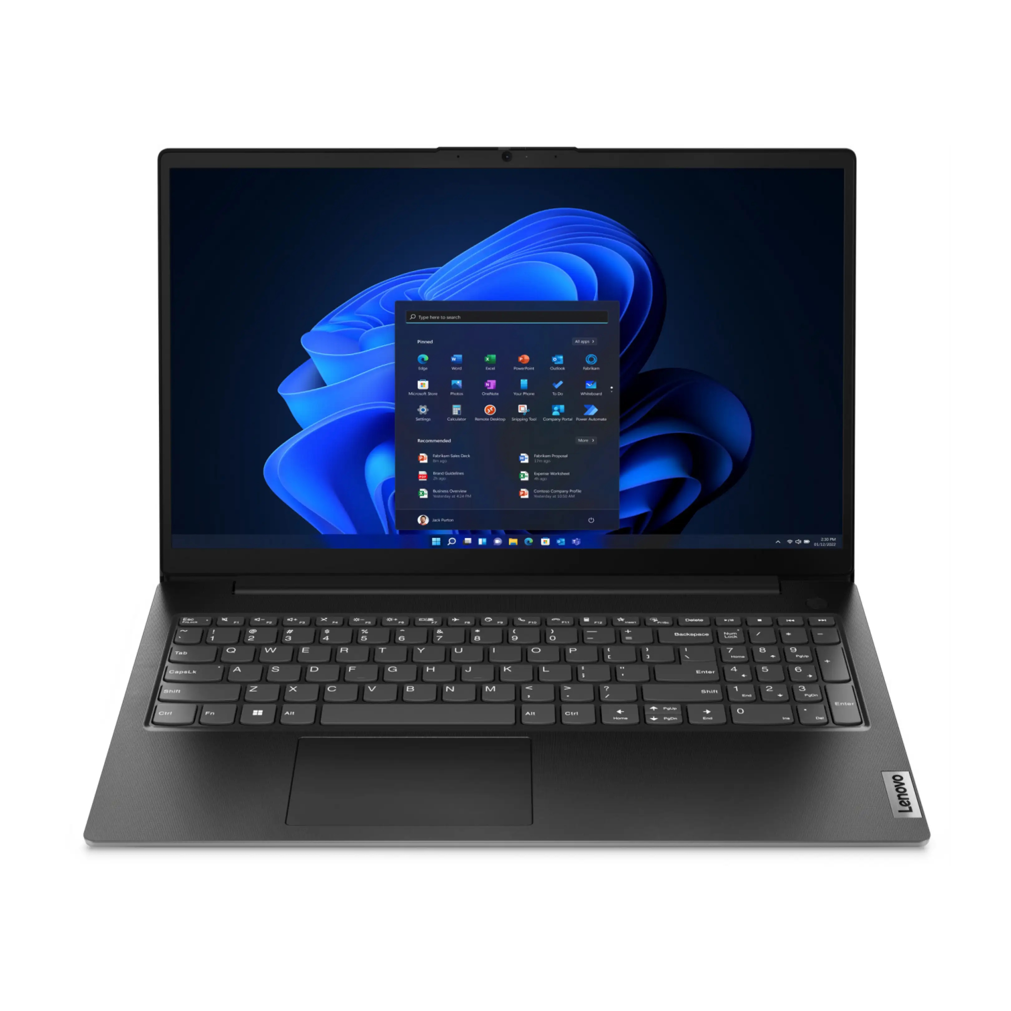 Lenovo V15 G5 IRL 83HF - Intel Core 7 - 240H - Win 11 Pro - Intel Graphics - 16 GB RAM - 512 GB SSD NVMe - 15.6 TN 1920 x 1080 [Full HD] - Gigabit Ethernet - Wi-Fi 6 - nero business - tast: italiana - con 2 anni di assistenza Lenovo Depot