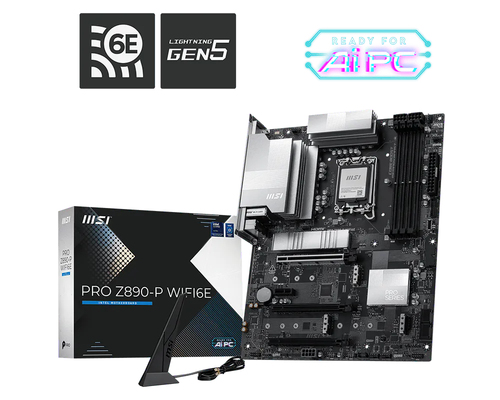MSI PRO Z890-P WiFi 6E Mainboard Z890 LGA1851 ATX DDR5 bis 256 GB