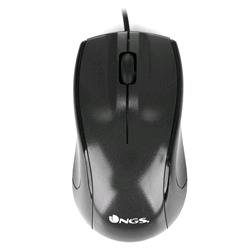 NGS Mist Mouse Ottico 1000DPI 3 Tasti USB Nero