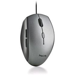 NGS MOTH GRAY Mouse Ottico 1600DPI 5 Tasti USB