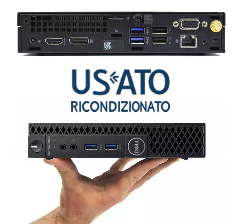 PC REF I5 16GB 256SSD W11P I5-8X00T DELL 3060 MICRO
