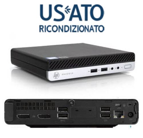 PC REF I5 16GB 512GB DM W11P I5-8X00T 400 G4 TINY-MINI
