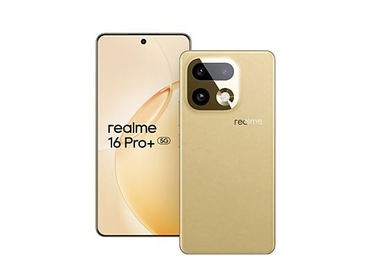 Realme 16 Pro+ 12+512GB 6.80" 5G Master Gold ITA