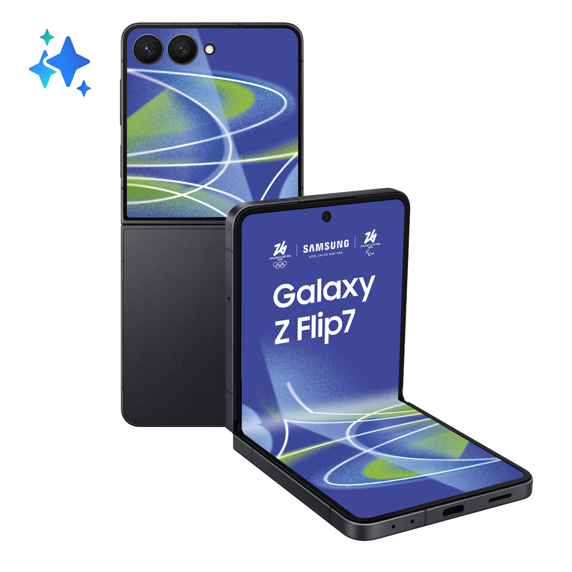 SM SAMSUNG GALAXY Z FLIP 7 JETBLACK 4.1/6.8 12+256GB