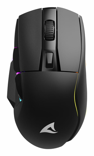Sharkoon SGM50W mouse Gaming Mano destra RF Wireless + USB Type-A Ottico 6400 DPI (warehouse linden----Sharkoon SKILLER S)