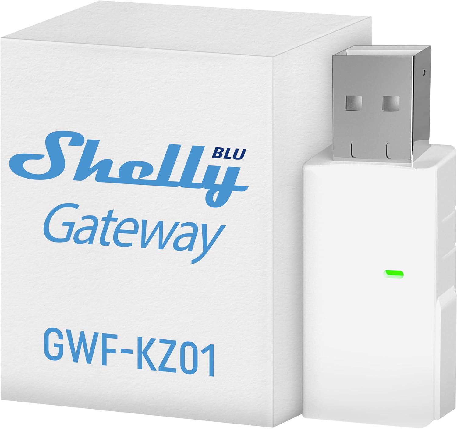 Shelly BLU Gateway, Kabellos, USB, WLAN / Bluetooth, Weiß