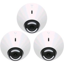 VIDEOCAMERE UBIQUITI UVC-G5-Dome-3 4Mpixel 2K-DOME-resistente atti vandalici IK08 e agenti atmosf.IPx4 (Kit 3pcs)