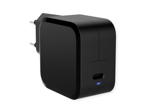 VALUE USB Charger mit Euro-Stecker, 1 Port (Typ-C PD), 45W (19.99.1095)
