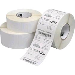 Zebra Z-Select 2000T - Papier - ultra-glänzend - permanenter Acrylklebstoff - beschichtet - perforiert - weiß - 102 x 38 mm 21480 Etikett(en) (12 Rolle(n)