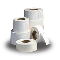 Zebra Z-Select 2000T - Matt - permanenter Acrylklebstoff - beschichtet - perforiert - 32 x 70 mm 8400 Etikett(en) (4 Rolle(n)