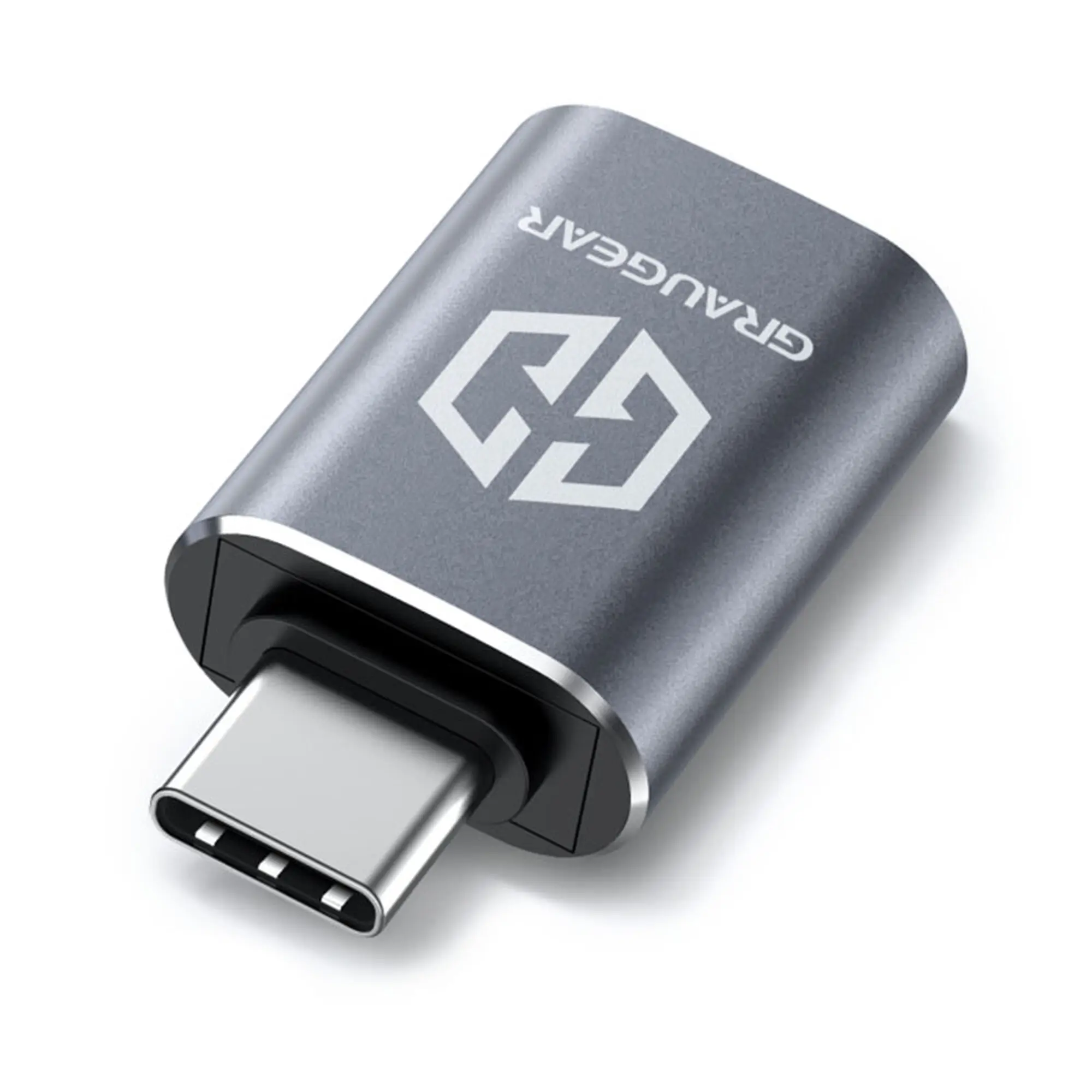 Graugear Adattatore USB 3.1 Gen.2 - Spina USB-C a Spina USB-A, 10 Gb/s, ricarica rapida