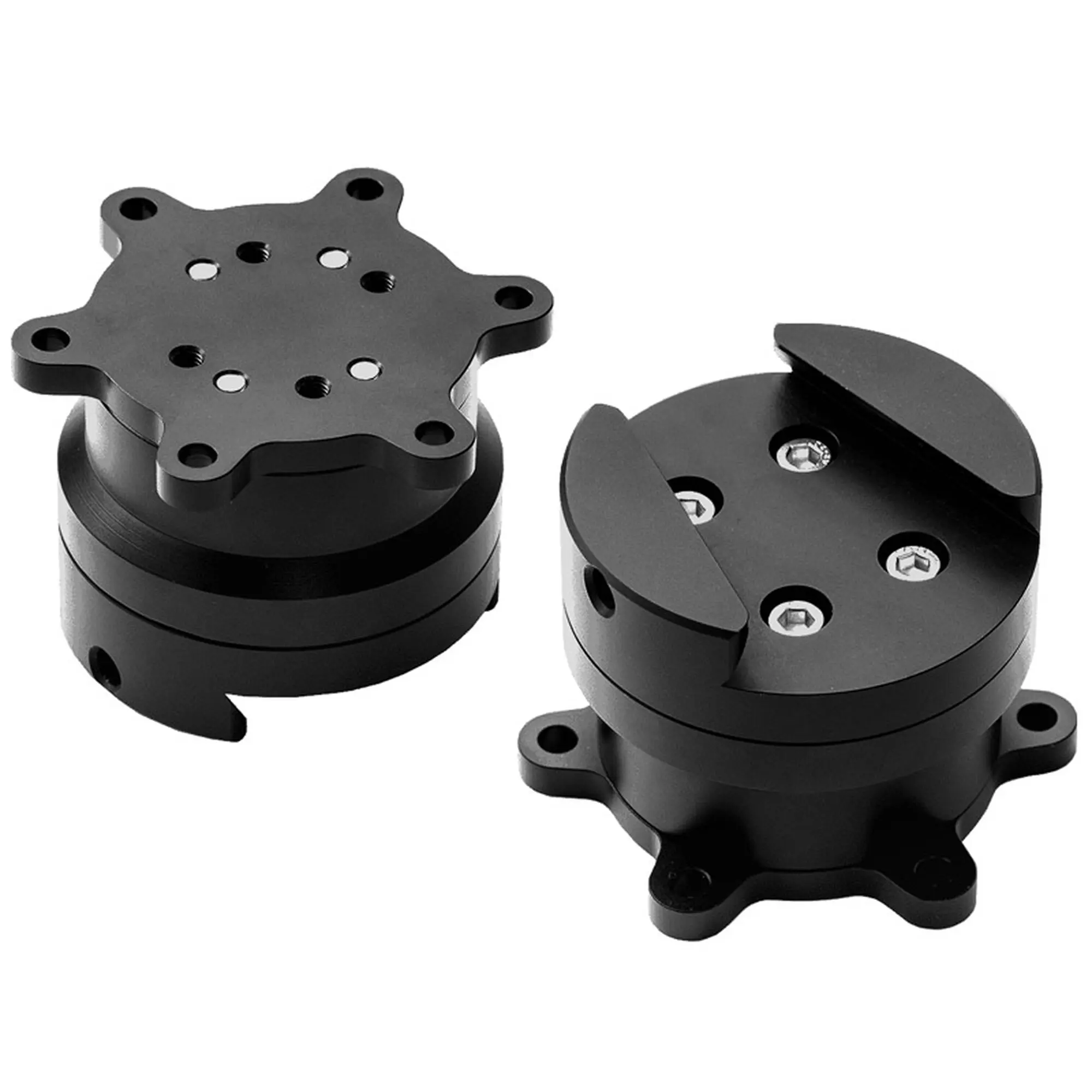 Simucube Quick Release Wheel Side Kit V2 - Adattatore Quick Release per Volanti e Wheelbase Simucube - Nero