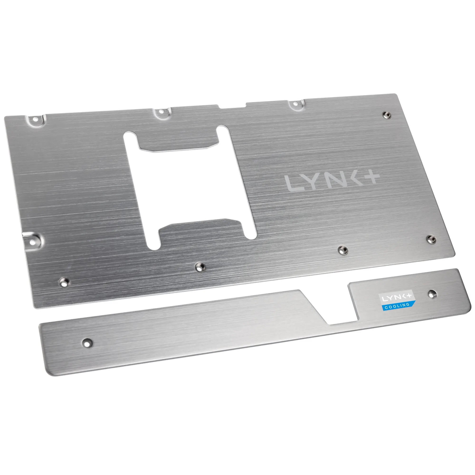 LYNK+ 5090 Plate Kit - Backplate GPU per RTX 5090 Reference Design - Argento