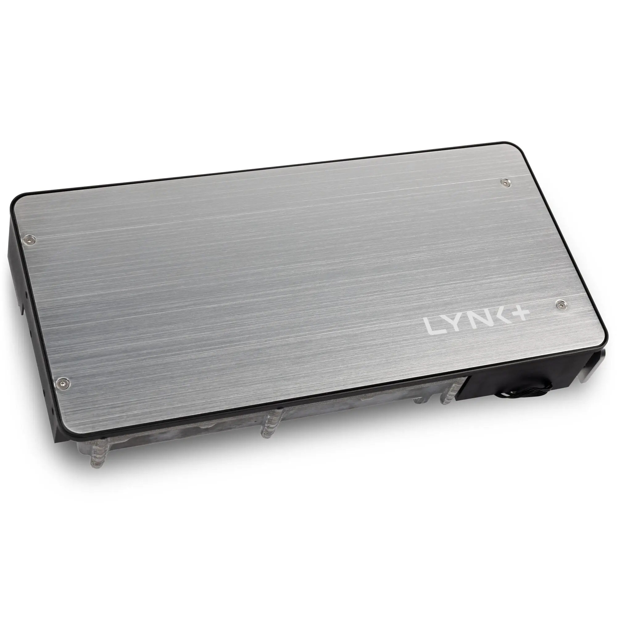 LYNK+ RTX 5090 GPU Water Block Full-Cover, Coldplate in Rame e ARGB - Argento