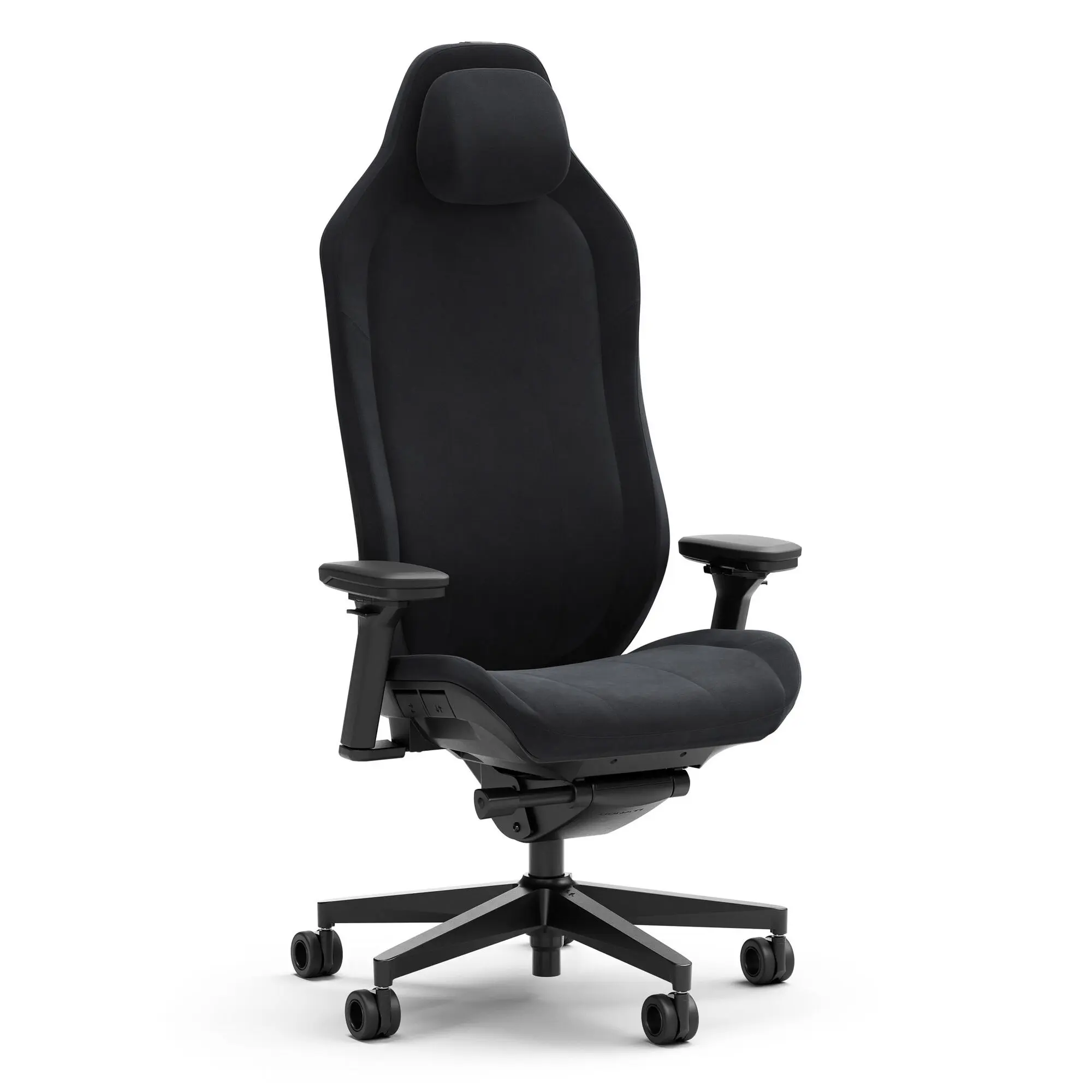 Fractal Design Refine Alcantara - Sedia Gaming Ergonomica con Braccioli 4D e Lordosi Integrata - Nero