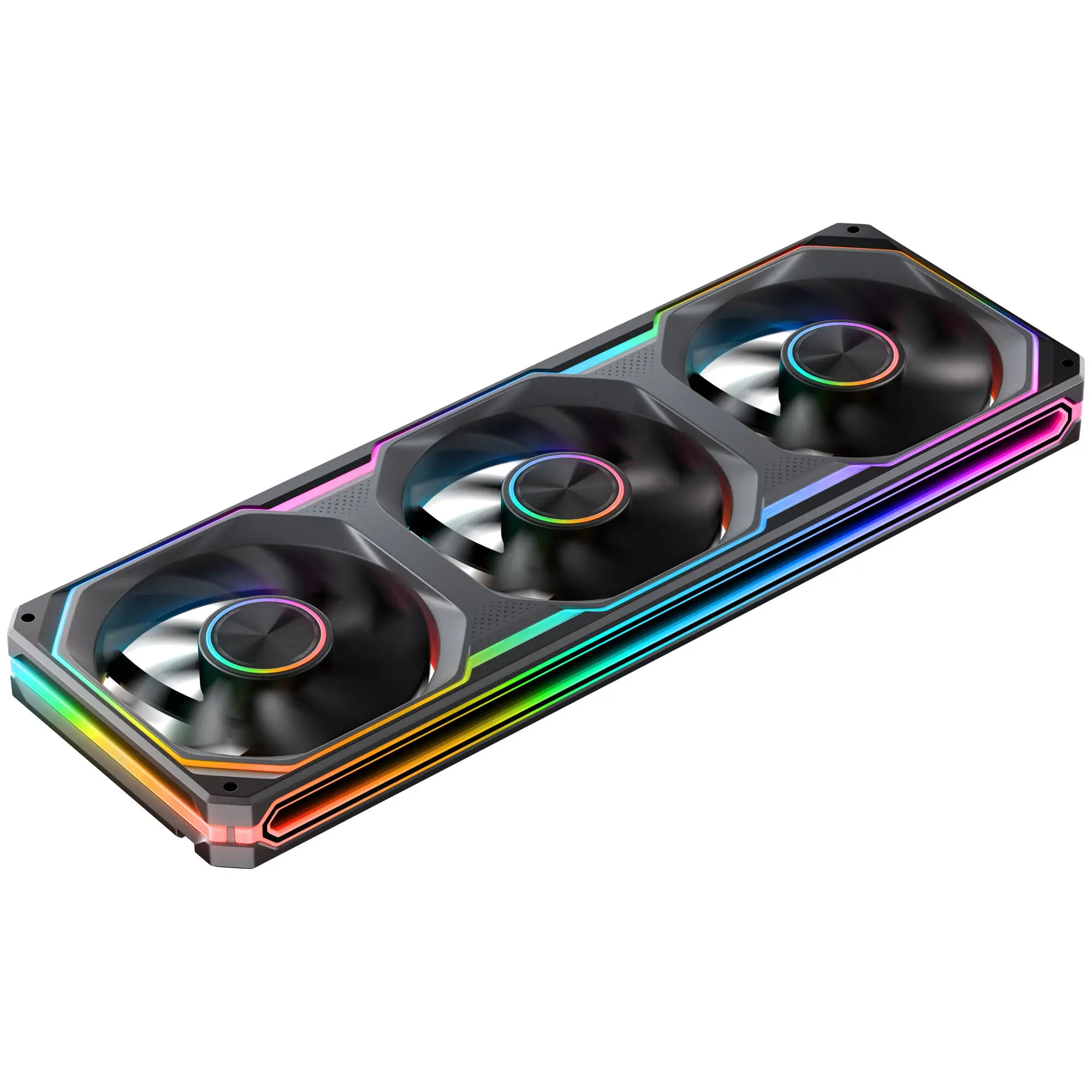 Jonsbo XA-360 Ventola PWM ARGB - 360mm (3x 120), Nero