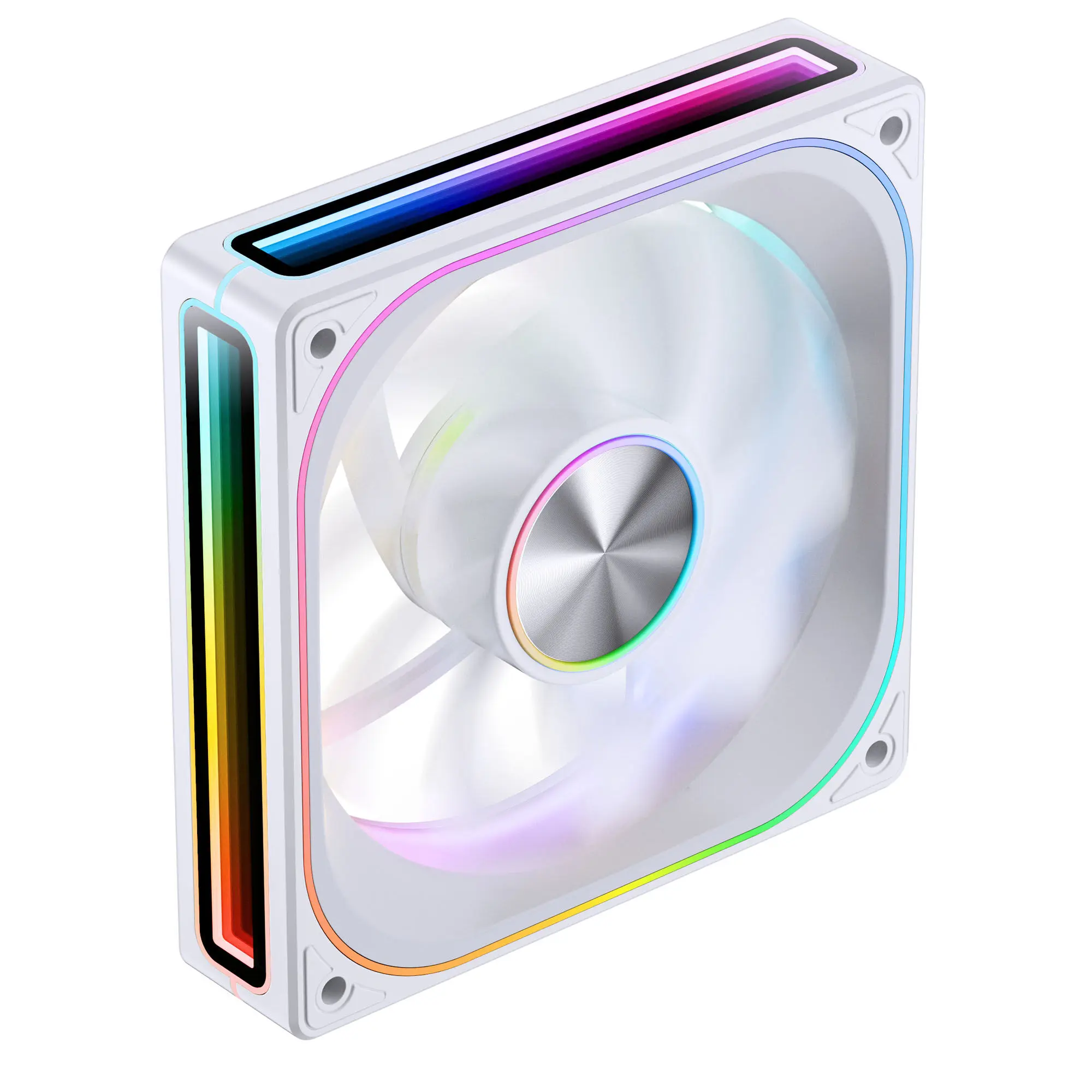 Jonsbo ZA-120 Fan PWM, ARGB, Reverse Blade, 120 mm - Bianco