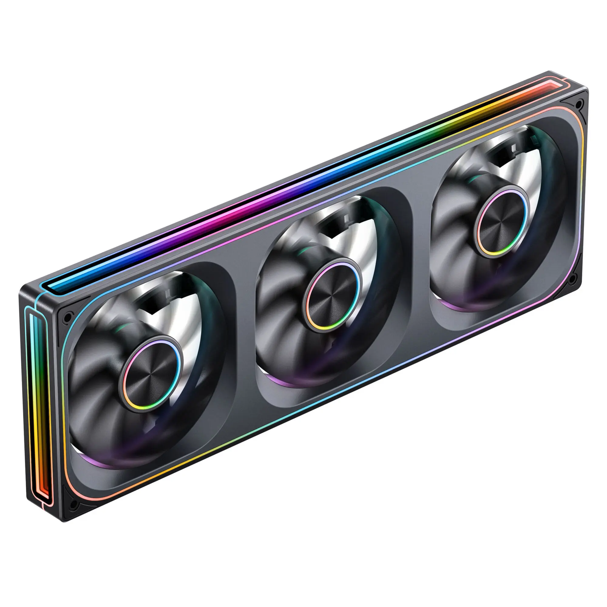 Jonsbo ZA-360 Infinity Mirror ARGB PWM, 360mm (3x 120) - Nero