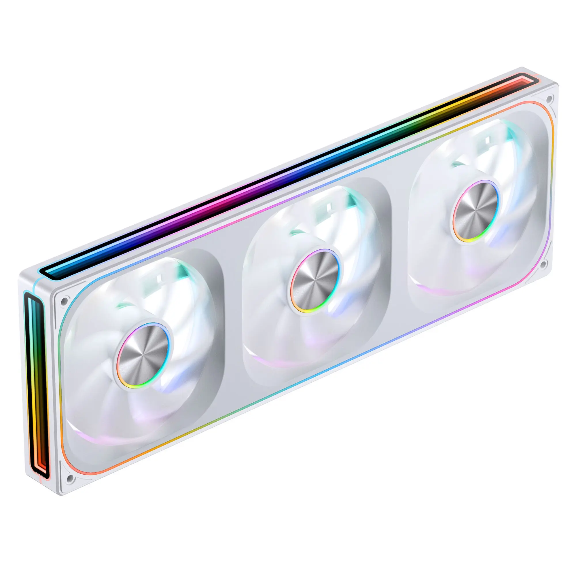 Jonsbo ZA-360 Infinity Mirror ARGB PWM, 360mm (3x 120) - Bianco