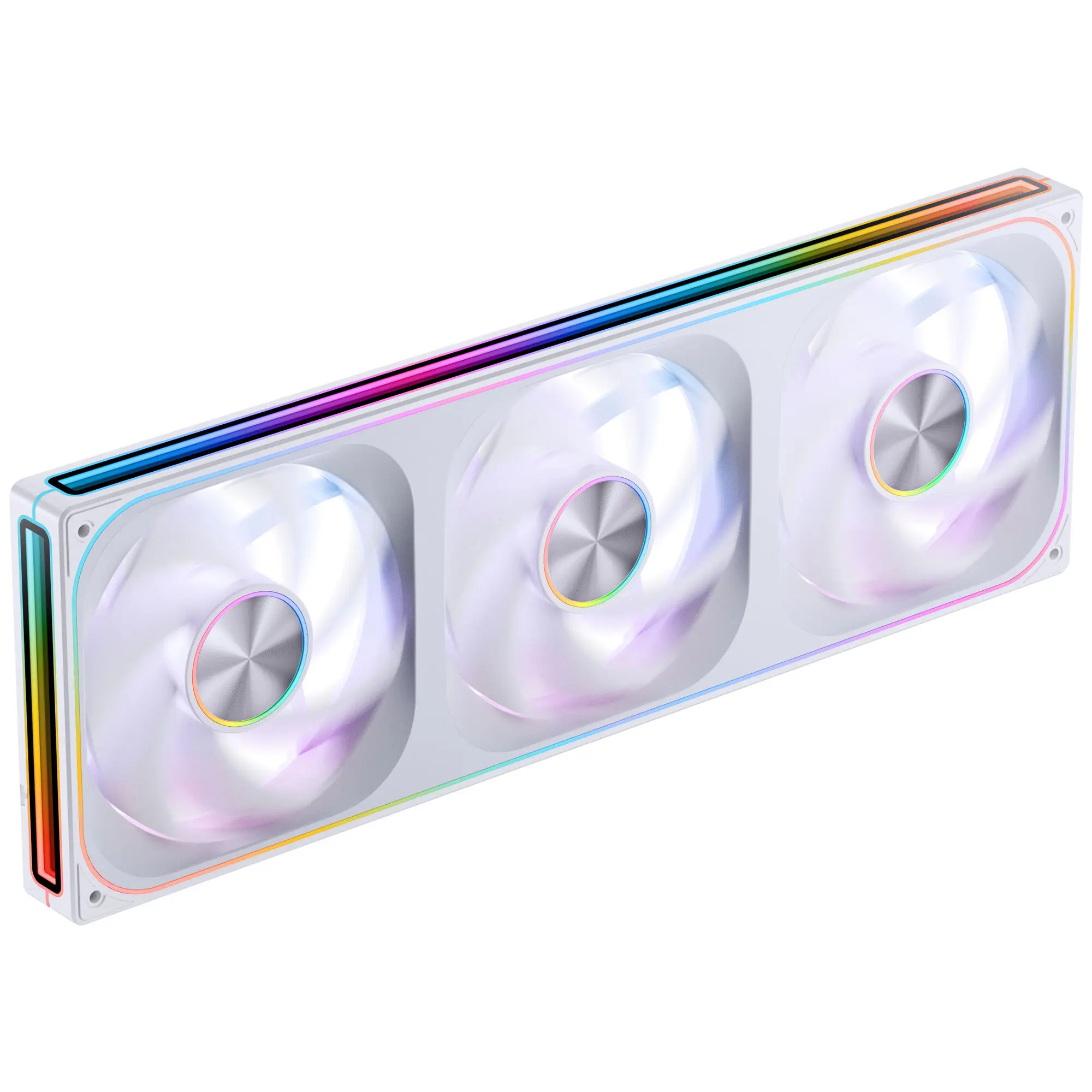 Jonsbo ZA-420W Ventole PWM ARGB - 3x 140mm, Bianco