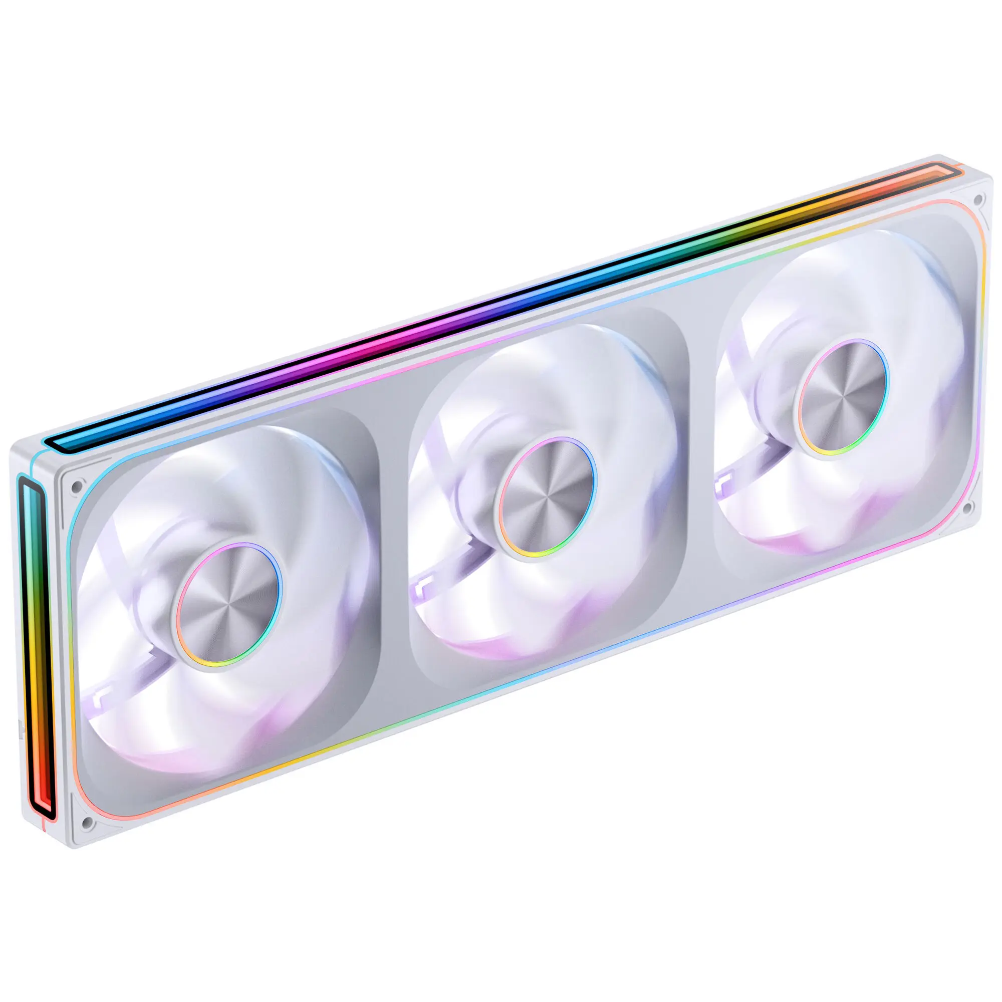 Jonsbo ZA-420WR Ventole PWM ARGB Reverse - 3x 140mm, Bianco