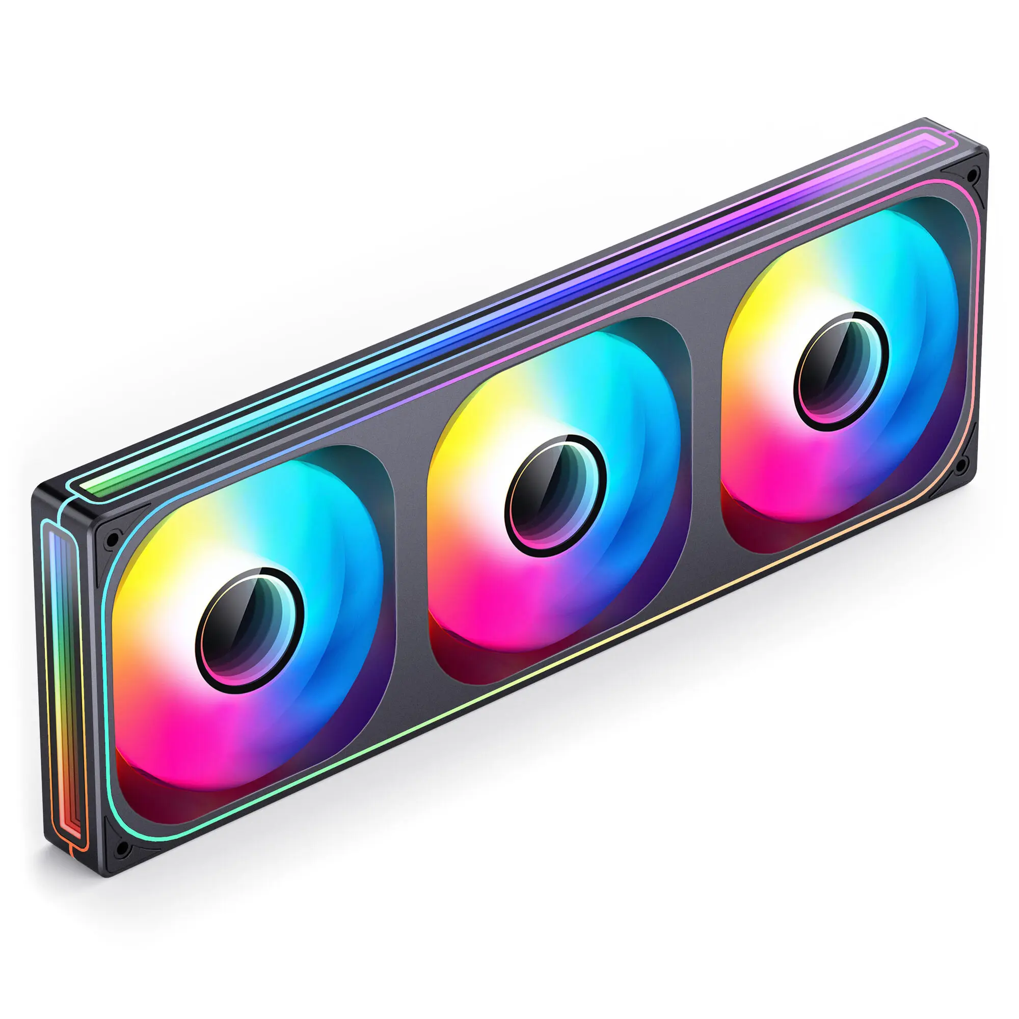 Jonsbo ZB-360 Infinity Mirror ARGB PWM, 360mm (3x 120) - Nero